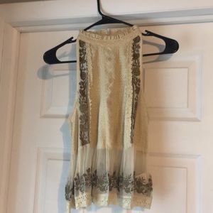 Ecote halter top, open back!